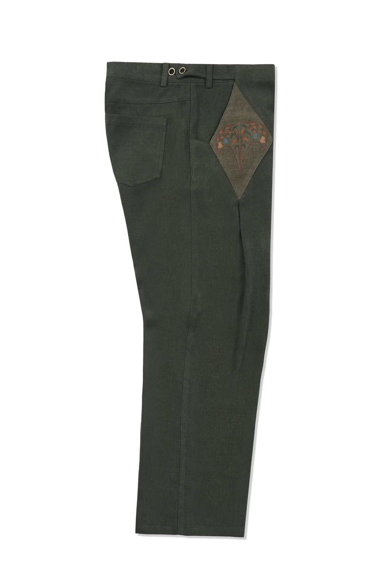 Ioedle - Kite Flying Tuck Pants (Gray) product image 5 | TRAB K-Fashion Australia