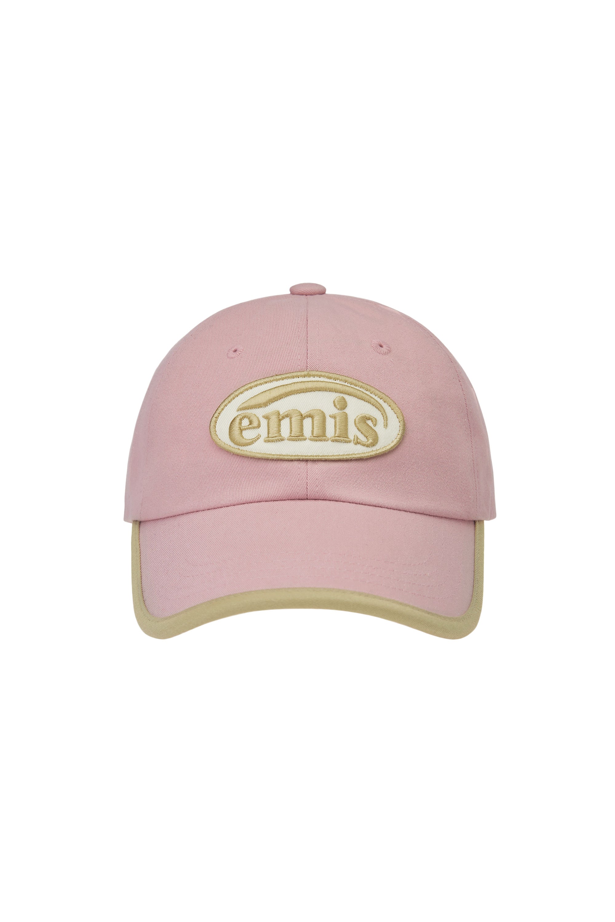 Emis - Beige Trimming Ball Cap (Pink) product image 1 | TRAB K-Fashion Australia