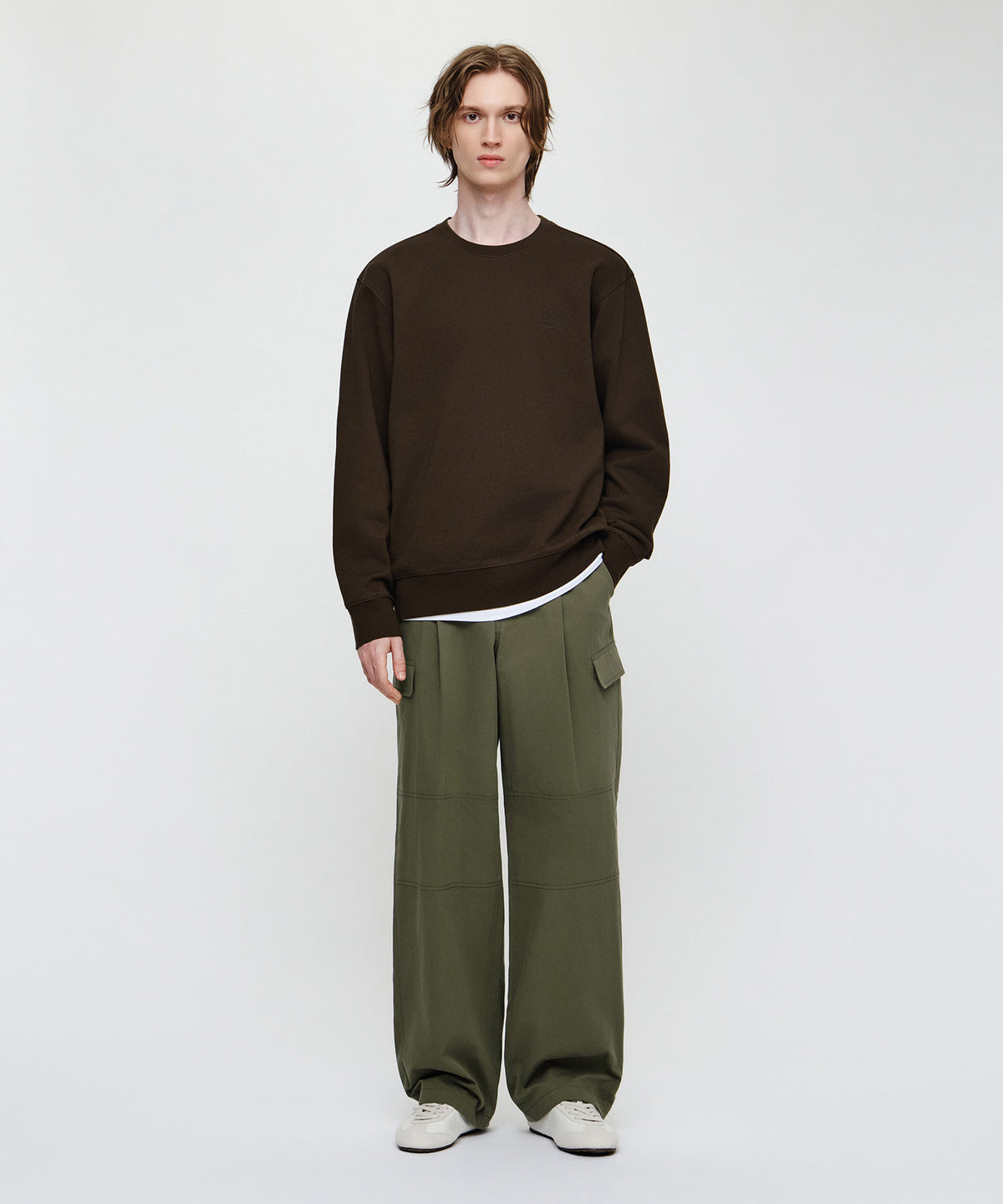 Marithe & Francois Girbaud - Cotton Cargo Pants (Khaki) product image 3 | TRAB K-Fashion Australia