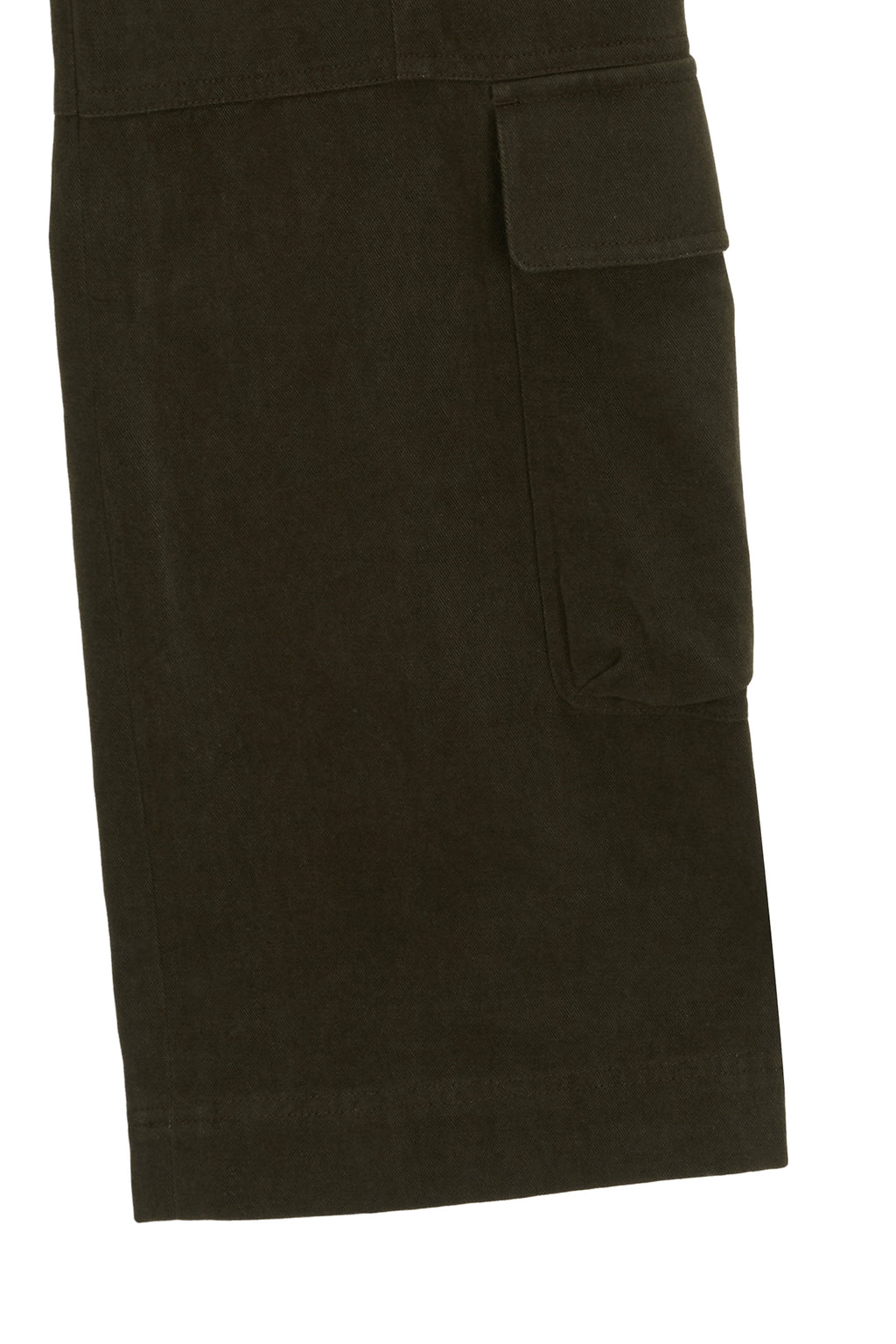 Matin Kim - Washed Slim Cargo Pants (Khaki) product image 4 | TRAB K-Fashion Australia