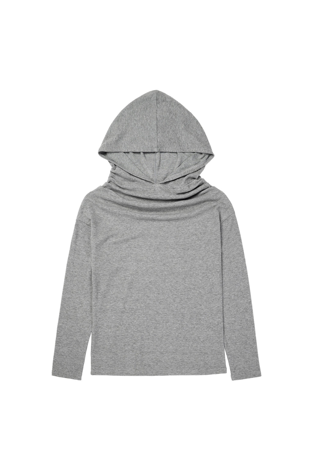 Deinet - Hug Me Hood Long Sleeve (Melange Grey) product image 4 | TRAB K-Fashion Australia