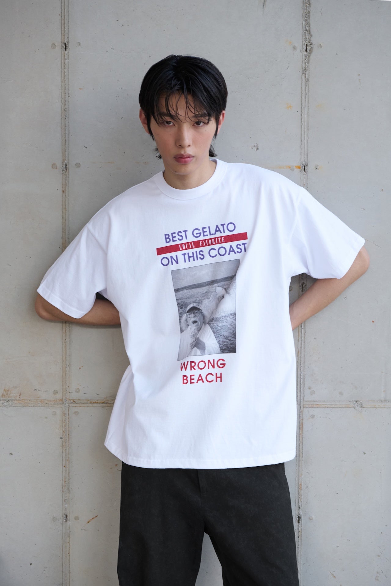 STU - Icecream T-shirt (White) product image 2 | TRAB K-Fashion Australia