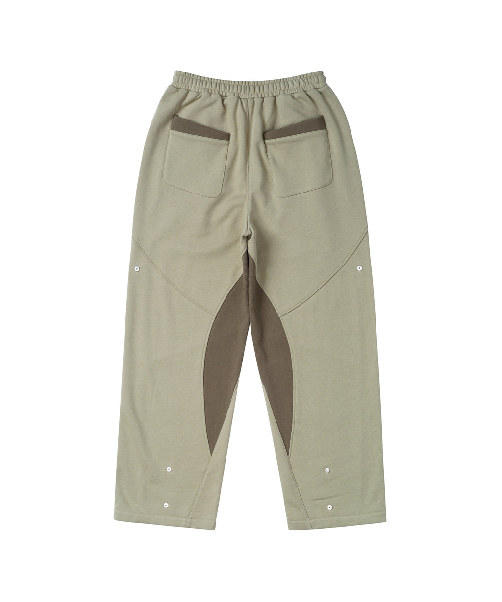 San San Gear - Rib Sweatpants (Mud Khaki) product image 5 | TRAB K-Fashion Australia