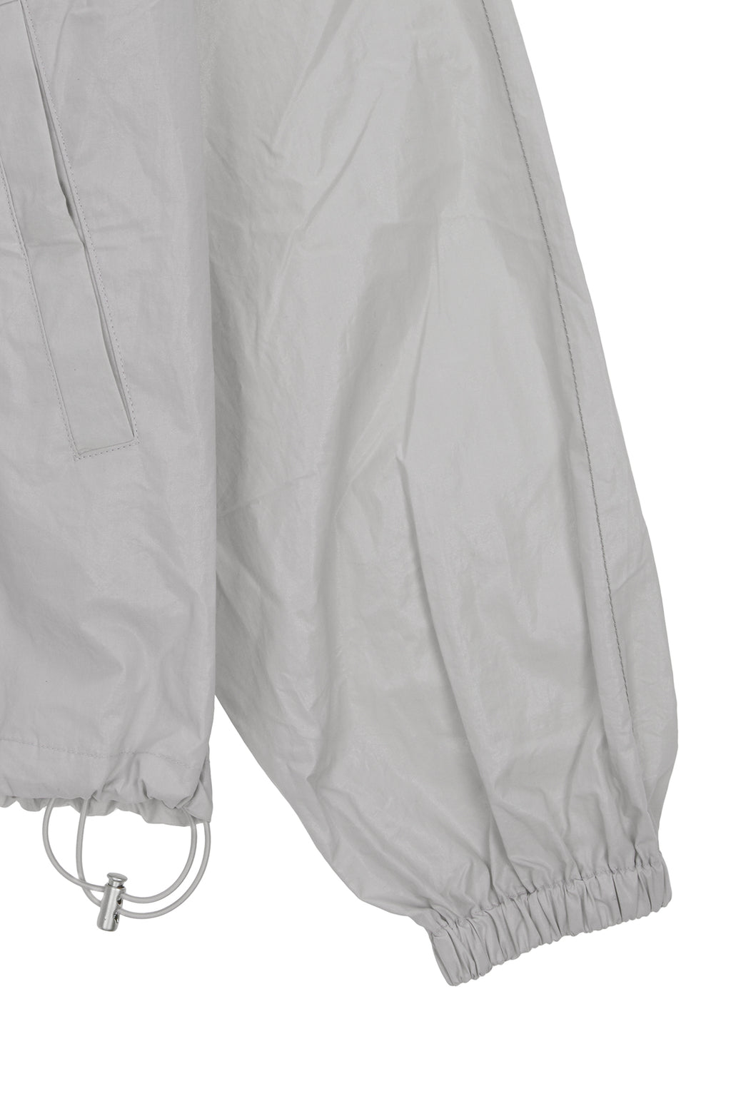 Matin Kim - Matin Coating Anorak Jumper (Grey) product image 4 | TRAB K-Fashion Australia