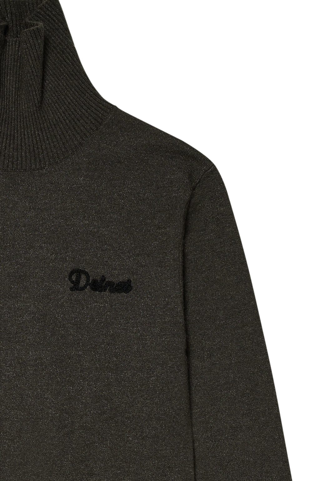 Deinet - Turtleneck Slim Knit Top (Charcoal) product image 4 | TRAB K-Fashion Australia