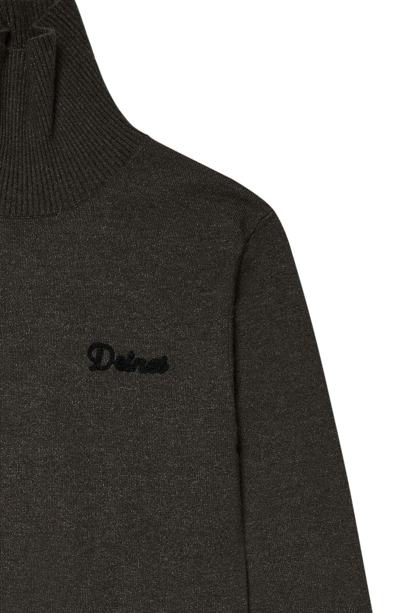Deinet - Turtleneck Slim Knit Top (Charcoal) product image 4 | TRAB K-Fashion Australia