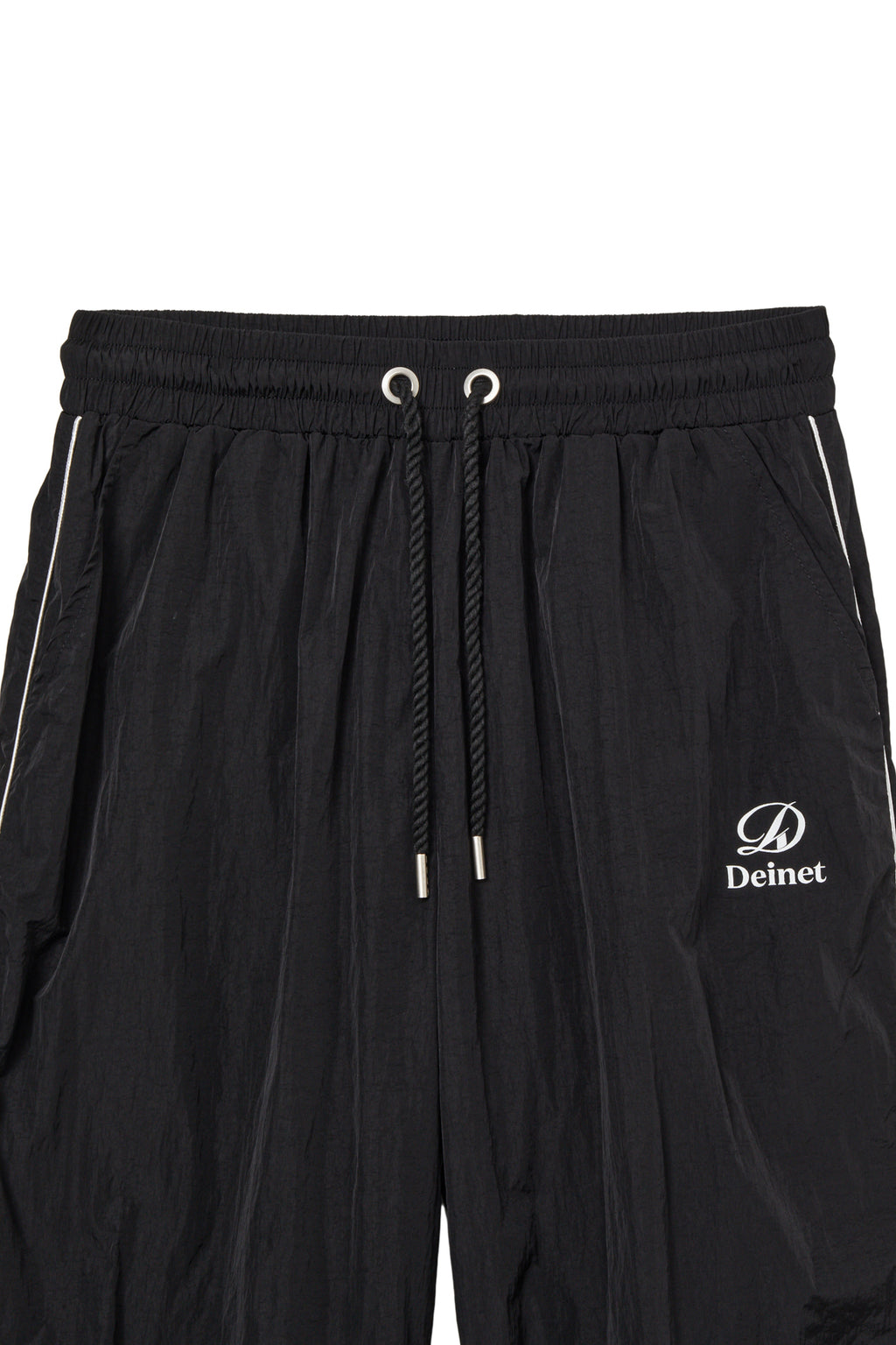 Deinet - Drawstring Nylon Pants (Black) product image 3 | TRAB K-Fashion Australia