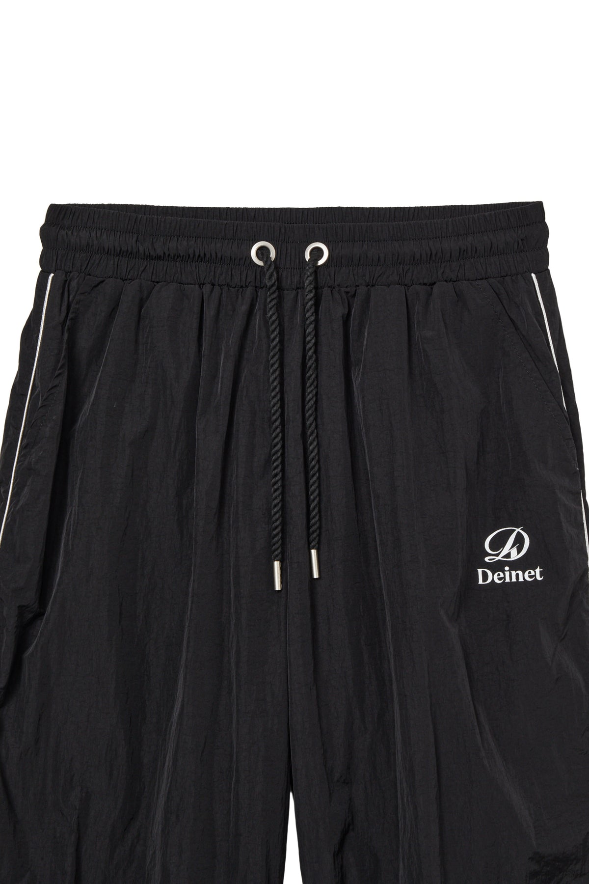 Deinet - Drawstring Nylon Pants (Black) product image 3 | TRAB K-Fashion Australia