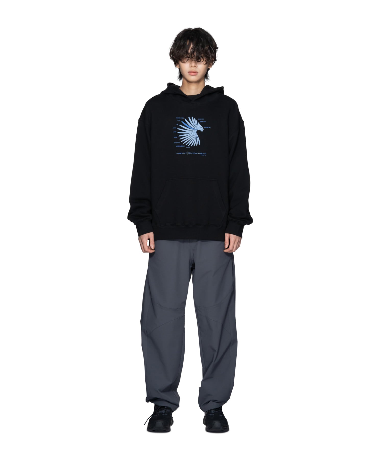 San San Gear - Fly Hoodie (Black) product image 1 | TRAB K-Fashion Australia