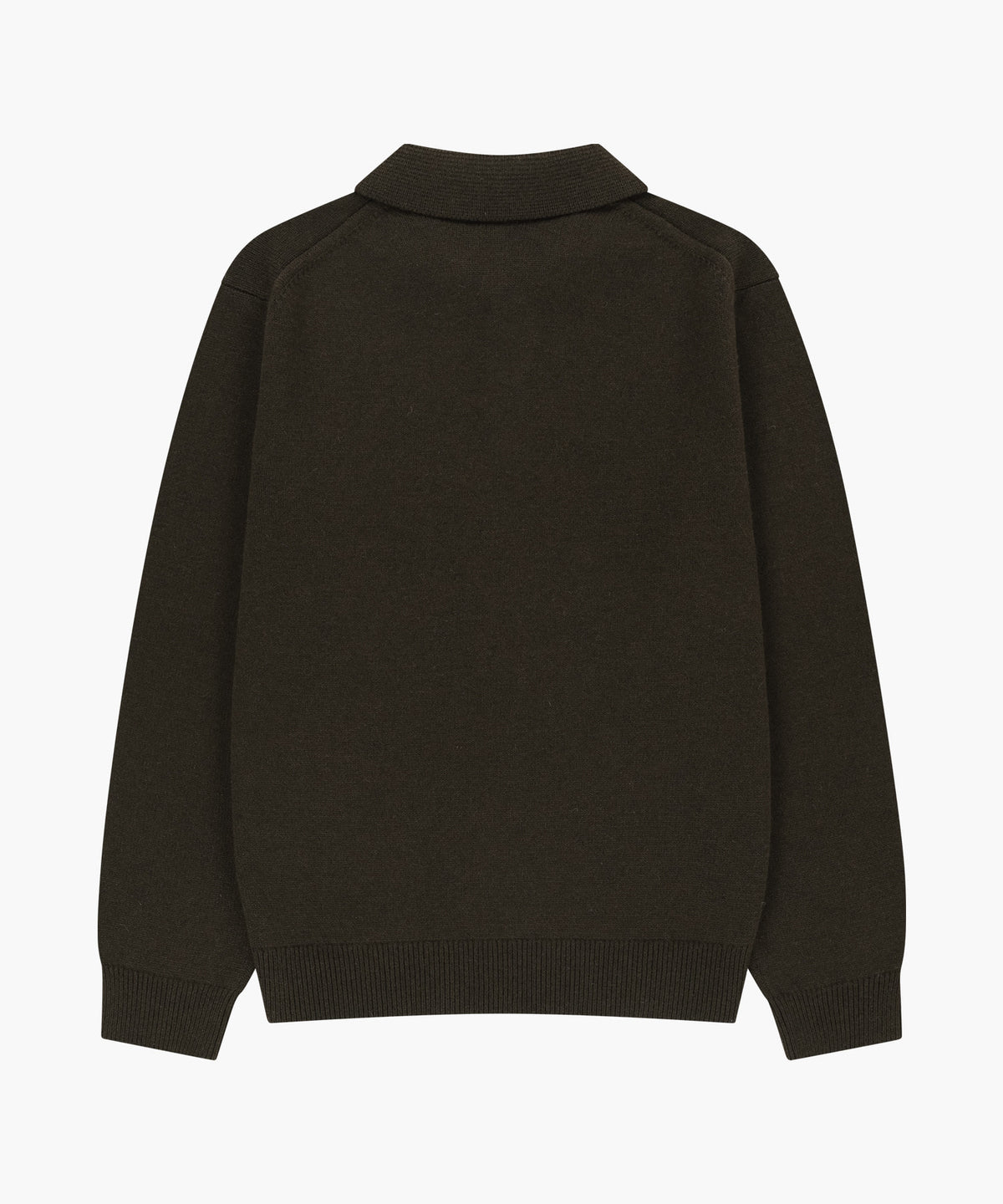 Marithe & Francois Girbaud - Small Classic Logo Collar Knit (Dark Brown) product image 6 | TRAB K-Fashion Australia