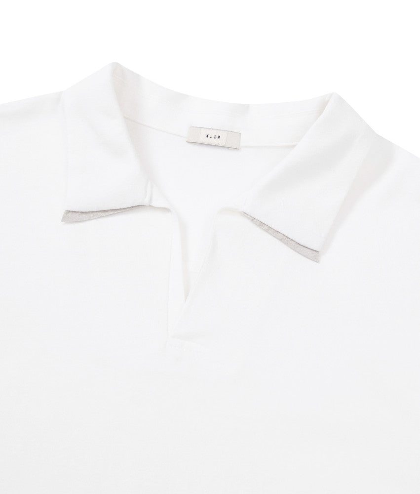 XLIM - Ep.9 01 Polo Shirt (Off White) product image 7 | TRAB K-Fashion Australia