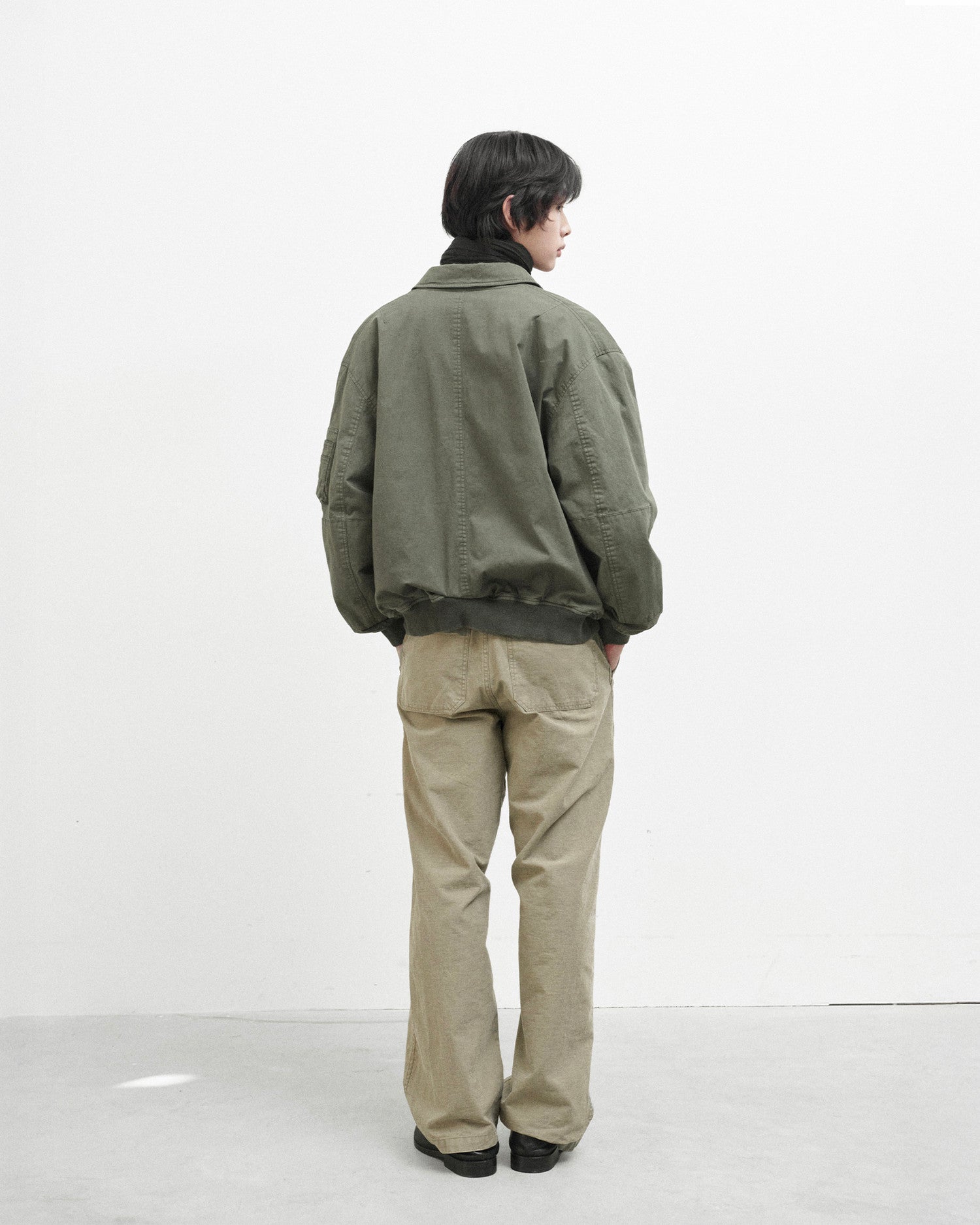 Brownyard - Washed Tanker Jacket (Olive) product image 3 | TRAB K-Fashion Australia