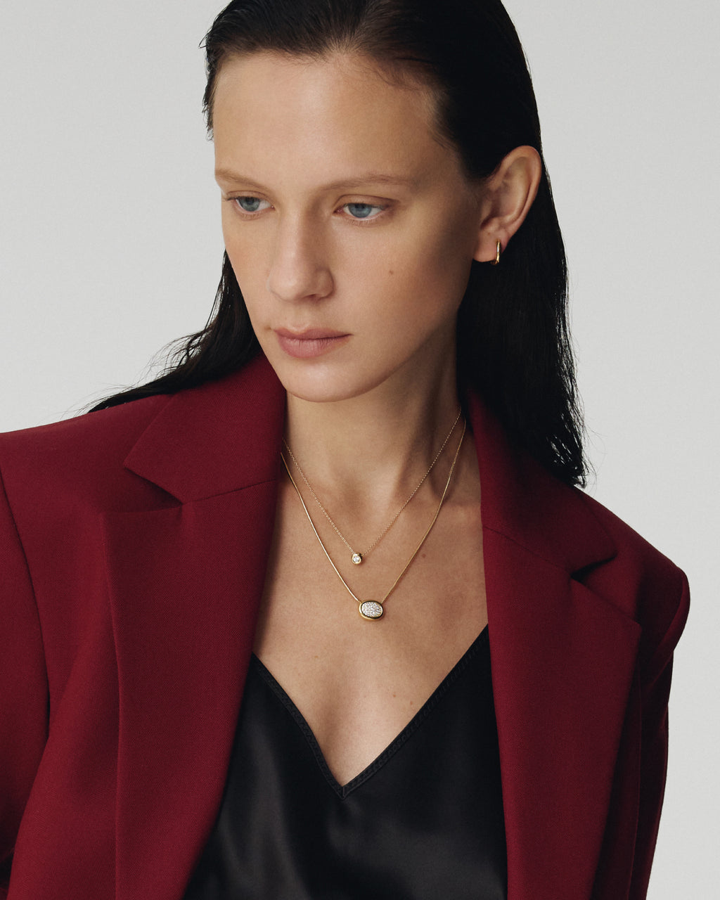 Numbering - Basic Hoop Earrings #3208 product image 8 | TRAB K-Fashion Australia