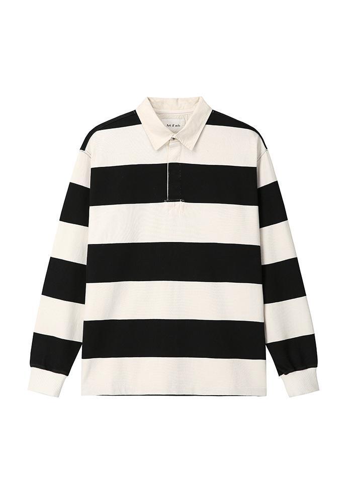 Art if acts - Garment Washed Rugby Tee (Black) product image 8 | TRAB K-Fashion Australia