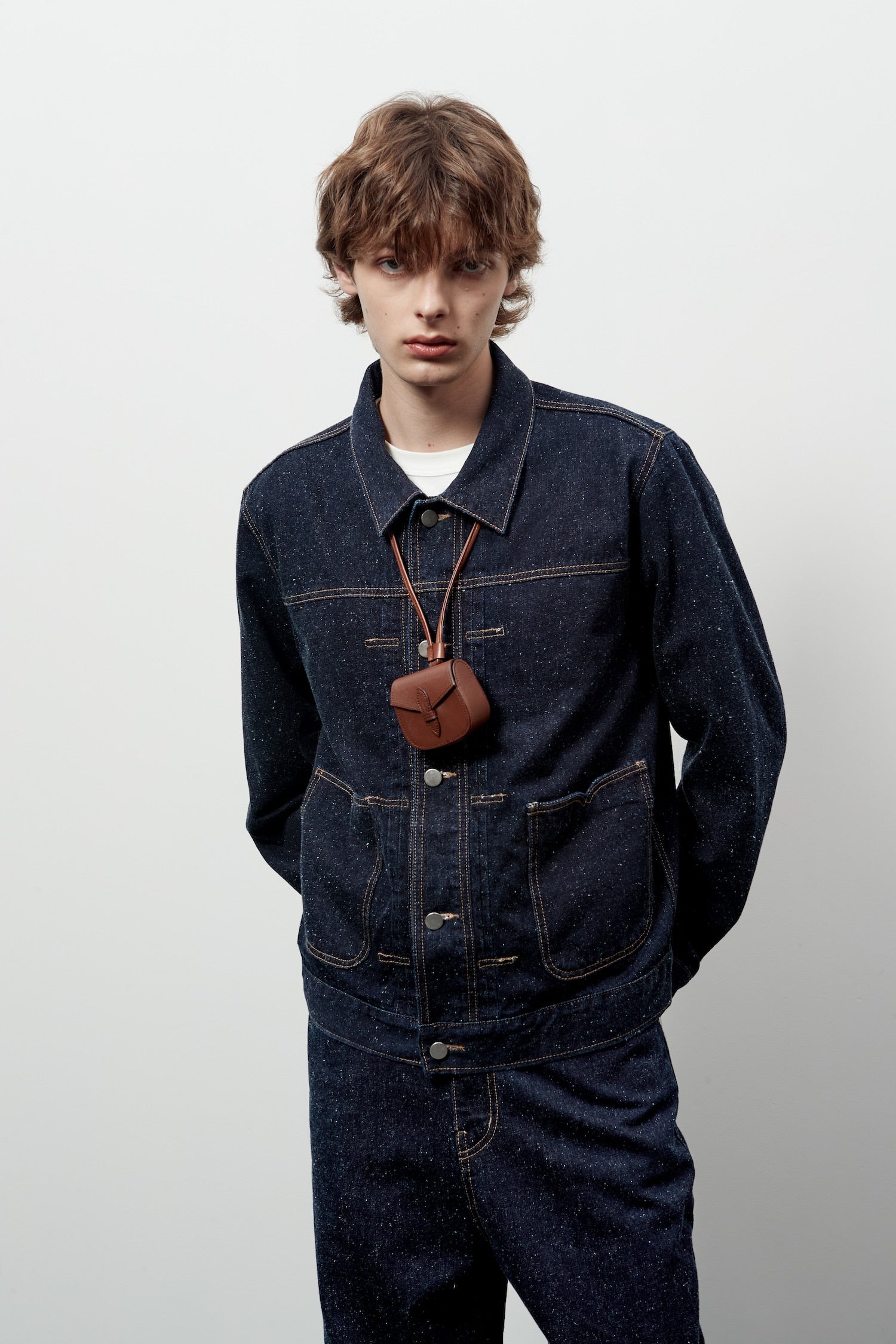 Stu - Husk Indigo Denim Jacket (Blue) product image 11 | TRAB K-Fashion Australia