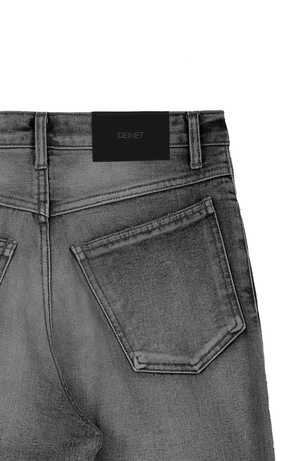 Deinet - Faded Straight Denim (Light Black) product image 16 | TRAB K-Fashion Australia