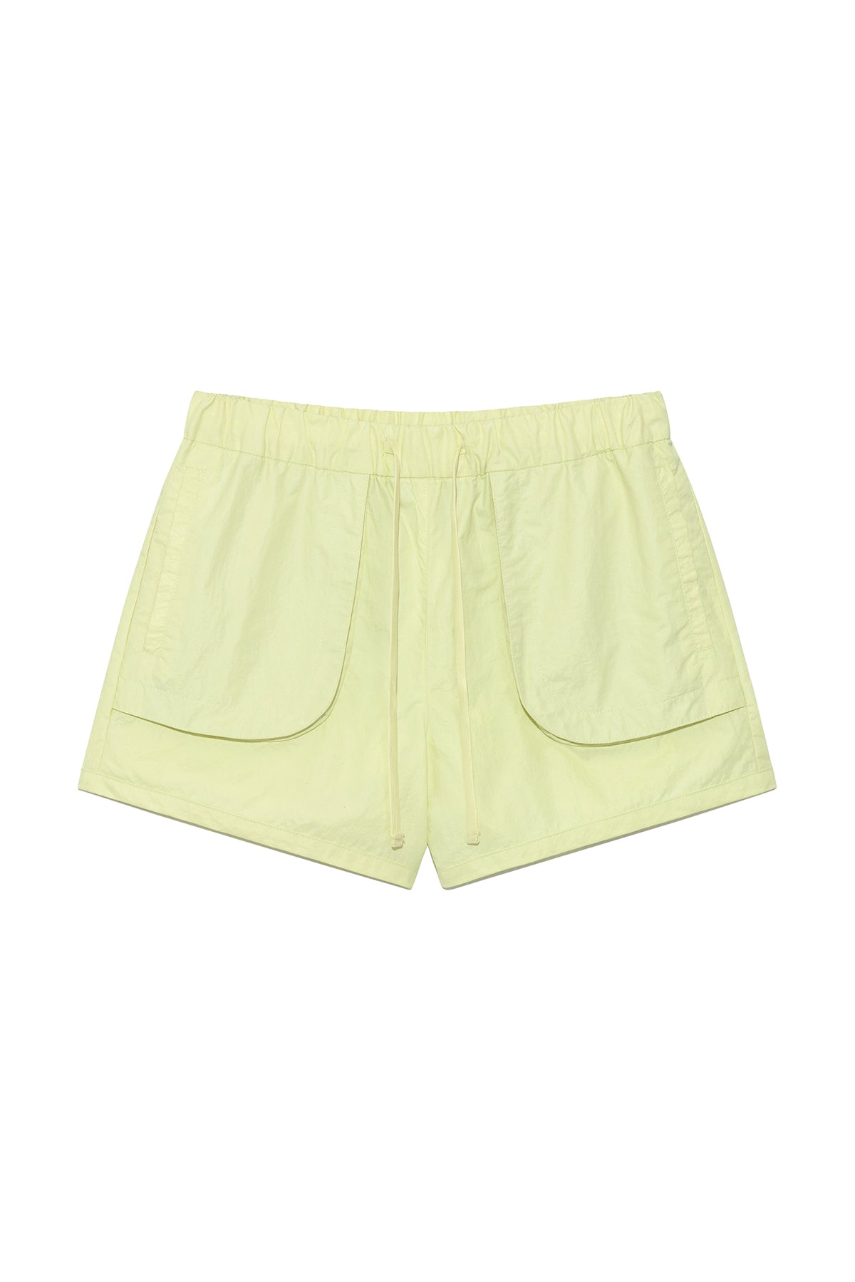 Matin Kim - Out Pocket Nylon Banding Shorts (Lime) product image 1 | TRAB K-Fashion Australia