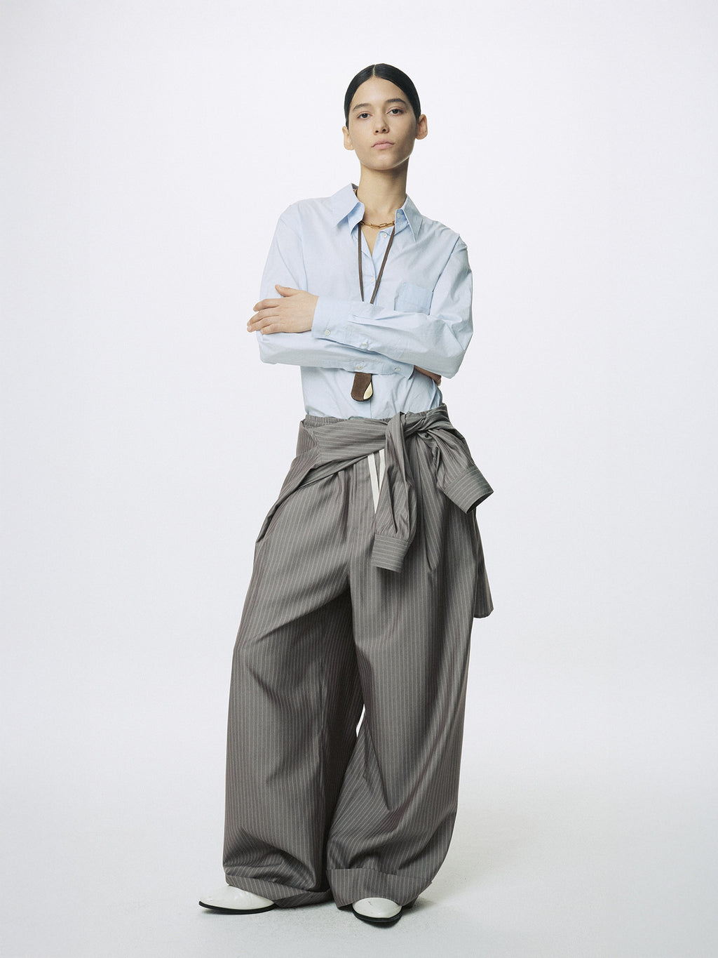 Tonywack - Cotton High-Density Shirt (Sky Blue) product image 4 | TRAB K-Fashion Australia