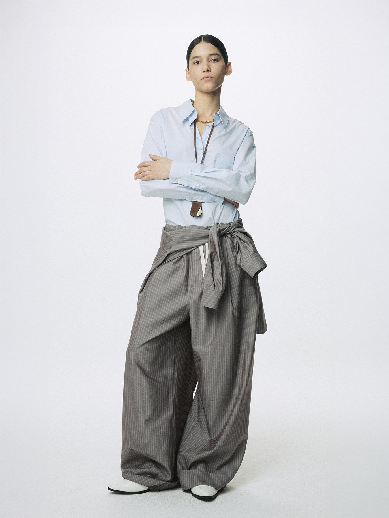 Tonywack - Cotton High-Density Shirt (Sky Blue) product image 4 | TRAB K-Fashion Australia