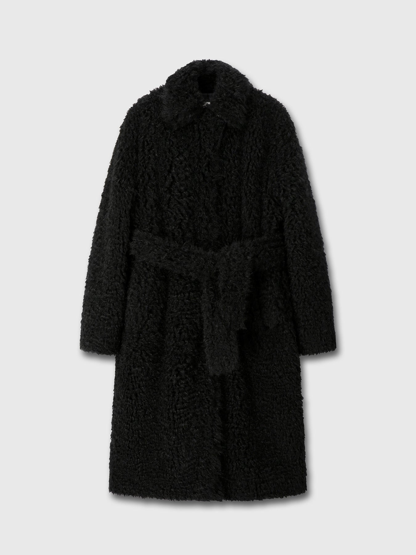 Tonywack - Oversized Black Fur Coat (Black) product image 11 | TRAB K-Fashion Australia