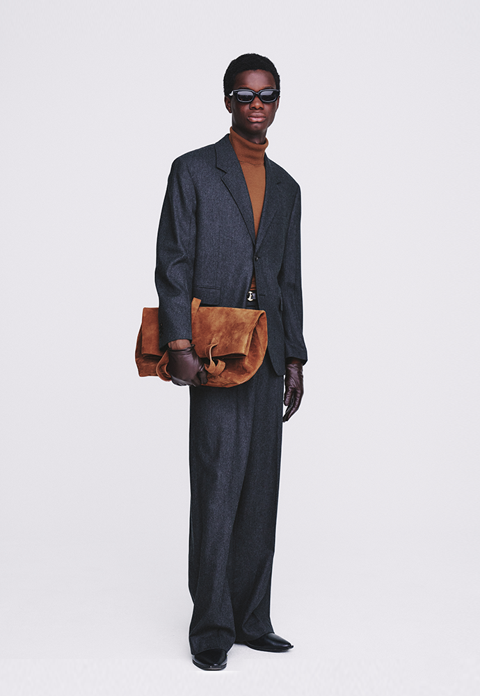 Tonywack - Wool And Cashmere Tailored Blazer (Charcoal) product image 3 | TRAB K-Fashion Australia