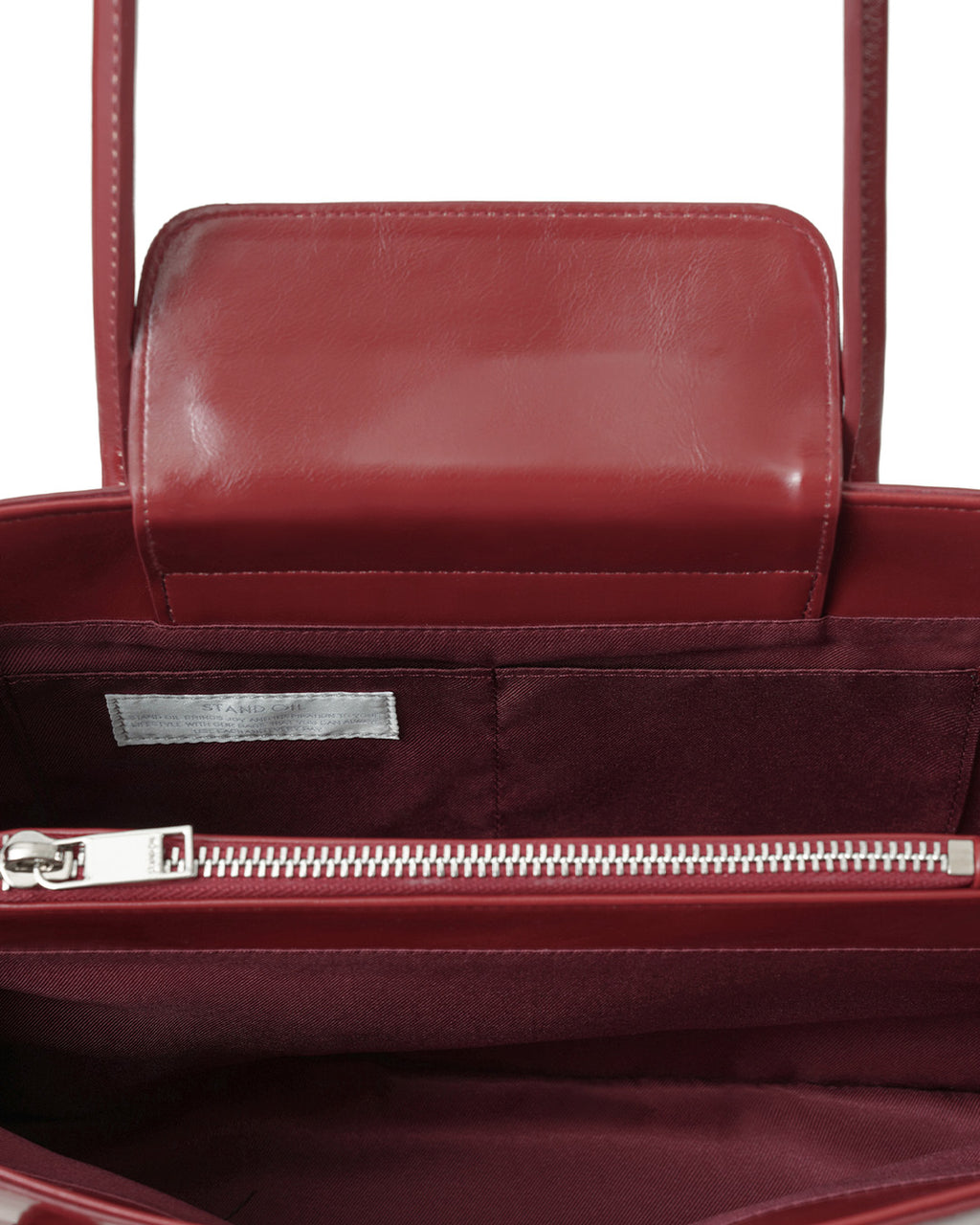 Stand Oil - Square Low Bag (Red Wine) product image 7 | TRAB K-Fashion Australia