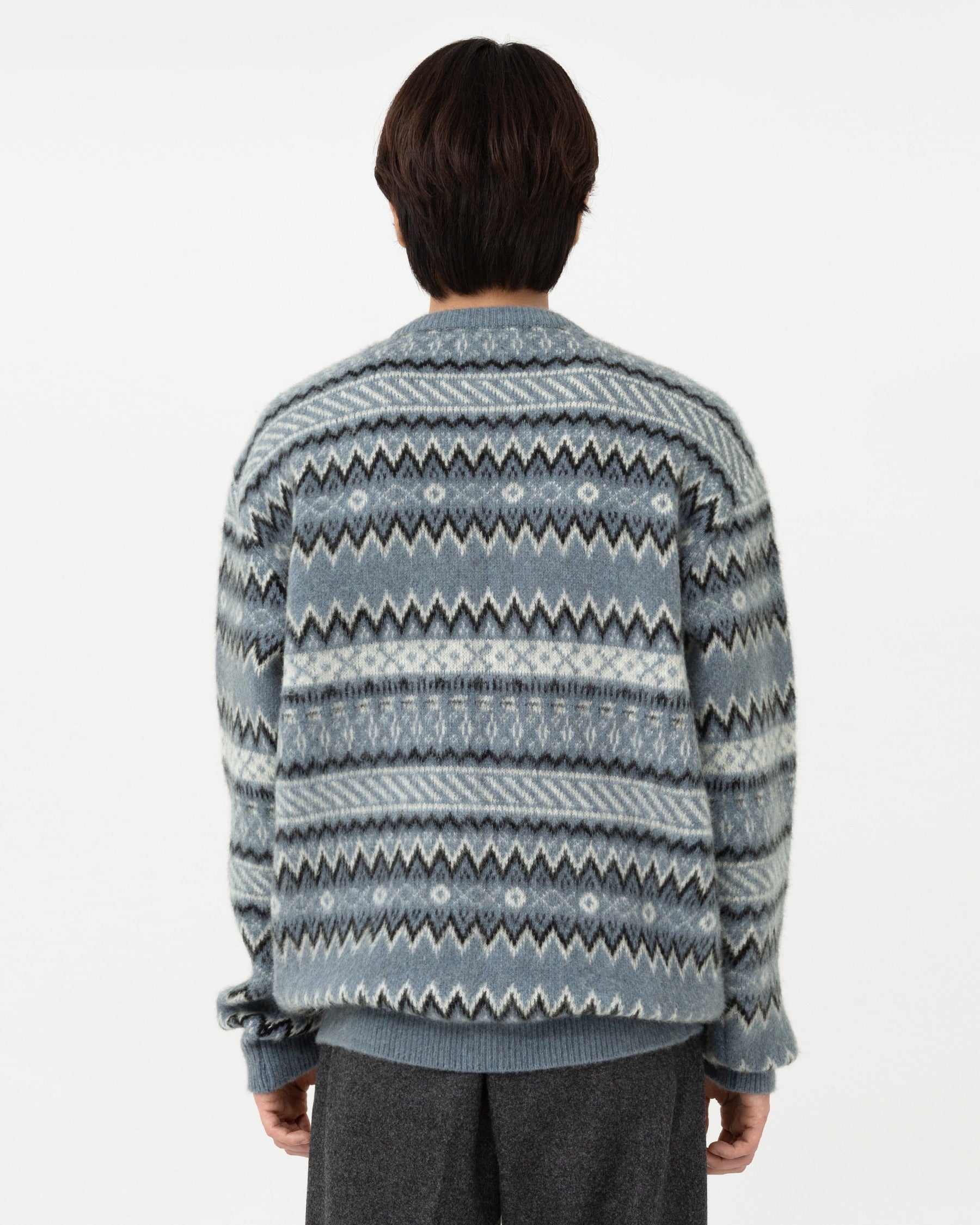 Brownyard - Fair Isle Sweater (Blue) product image 2 | TRAB K-Fashion Australia