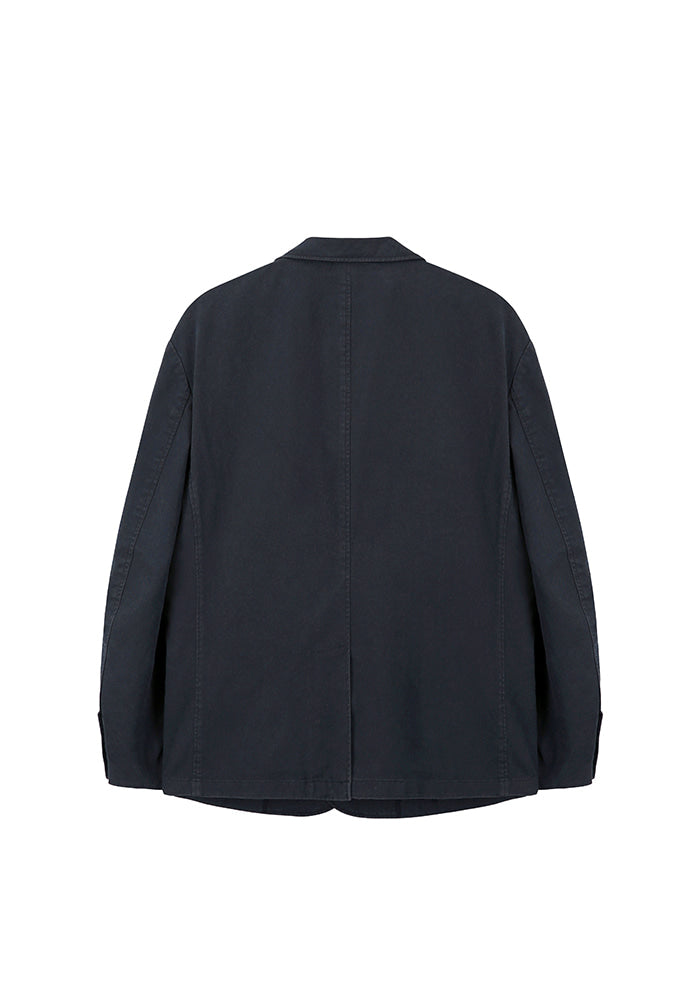 Art if acts - Washed 3 Button Blazer (Dark Navy) product image 7 | TRAB K-Fashion Australia