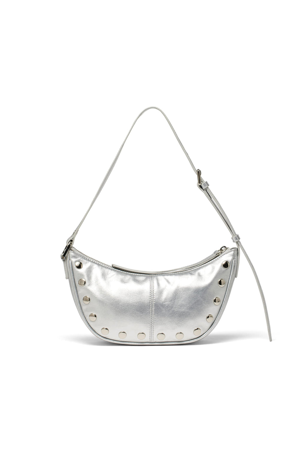 Matin Kim - Stud Leather Shoulder Bag (Silver) product image 5 | TRAB K-Fashion Australia