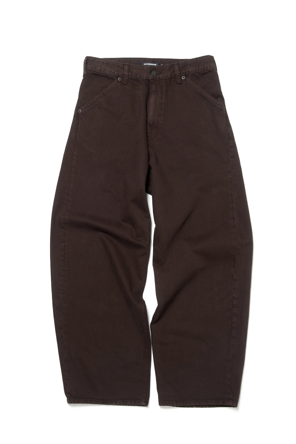 Hatchingroom - Wide Curve Jeans (Brown) product image 1 | TRAB K-Fashion Australia
