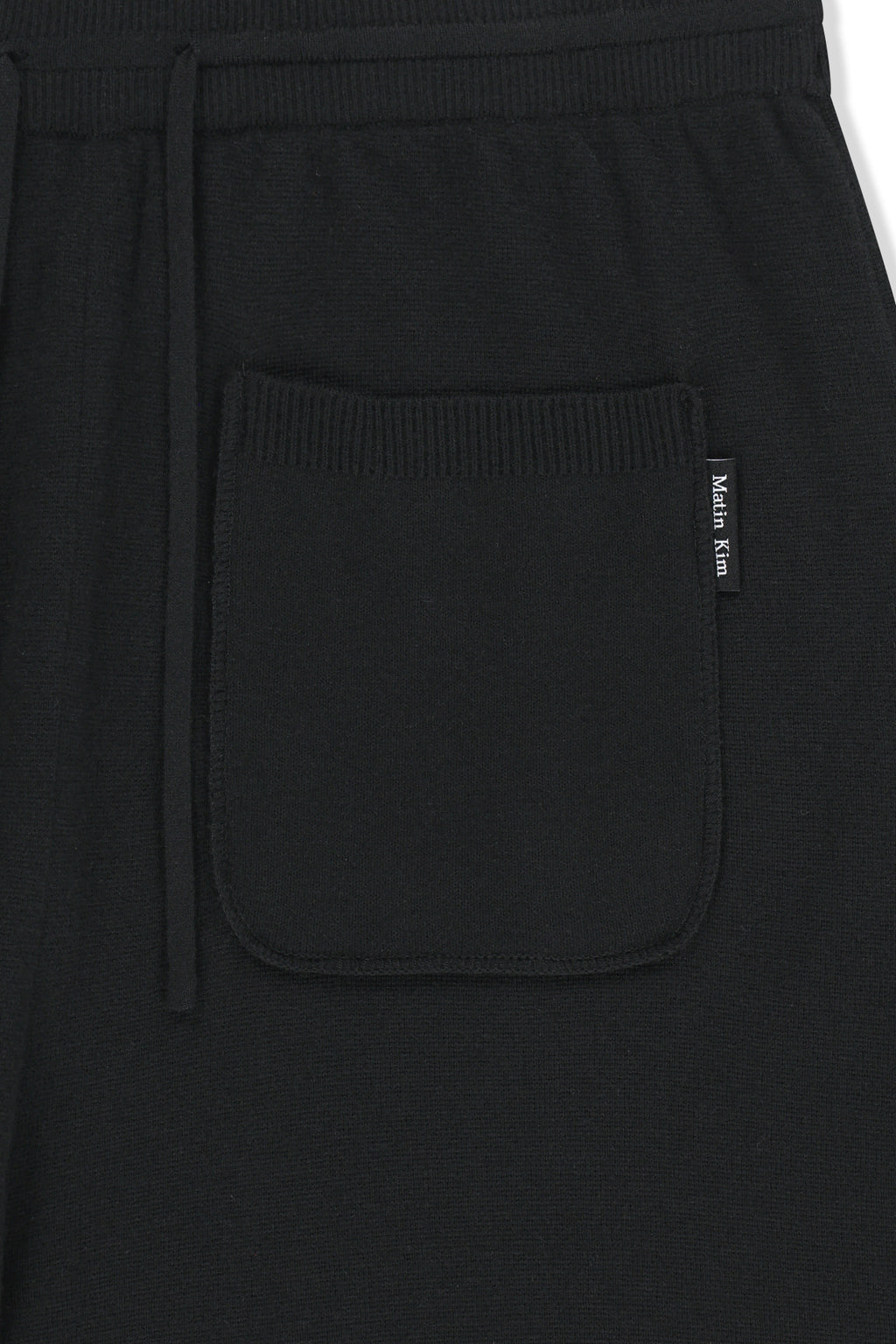 Matin Kim - Leg Warmer Knit Jogger Pants (Black) product image 4 | TRAB K-Fashion Australia