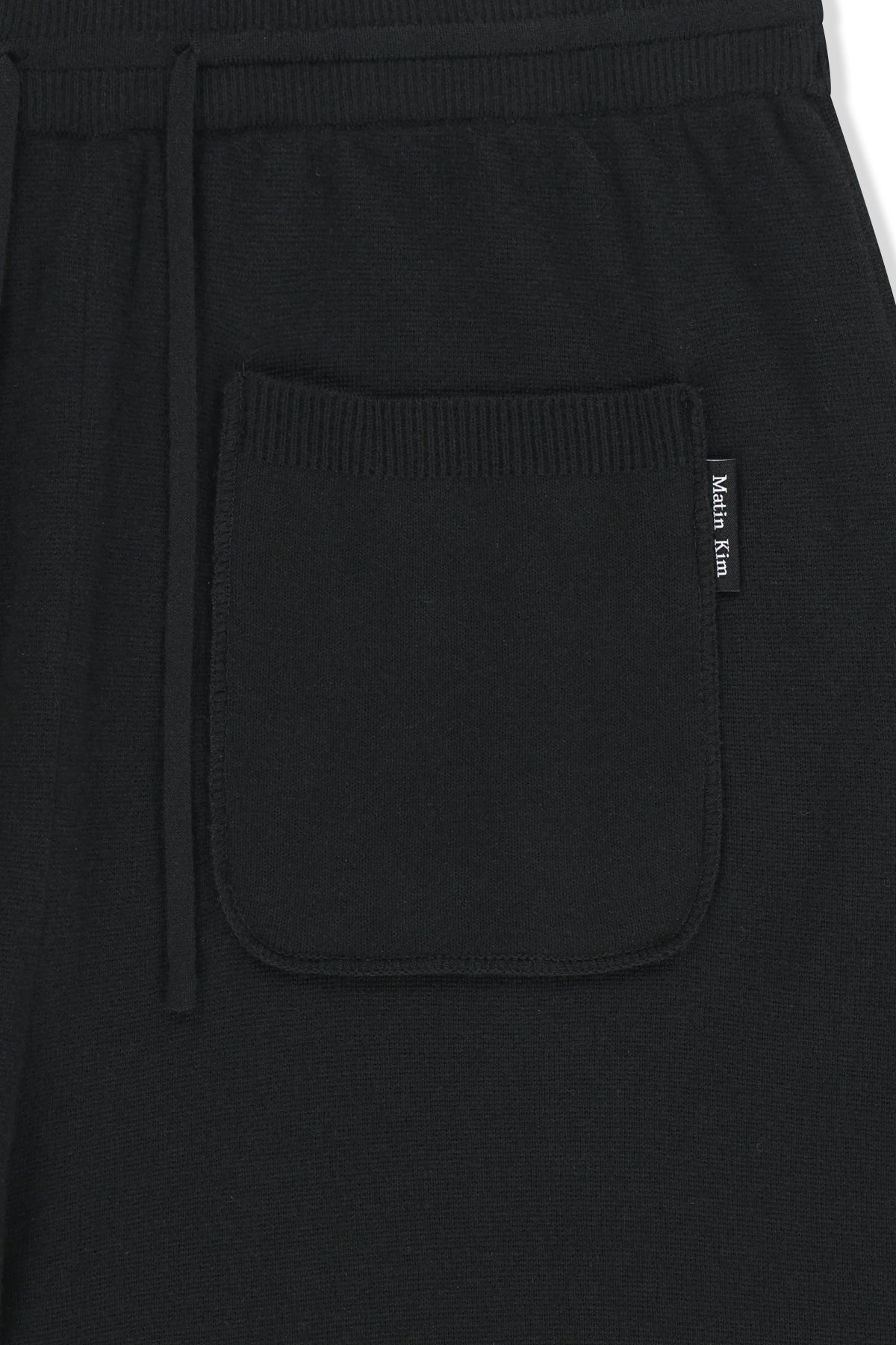 Matin Kim - Leg Warmer Knit Jogger Pants (Black) product image 4 | TRAB K-Fashion Australia