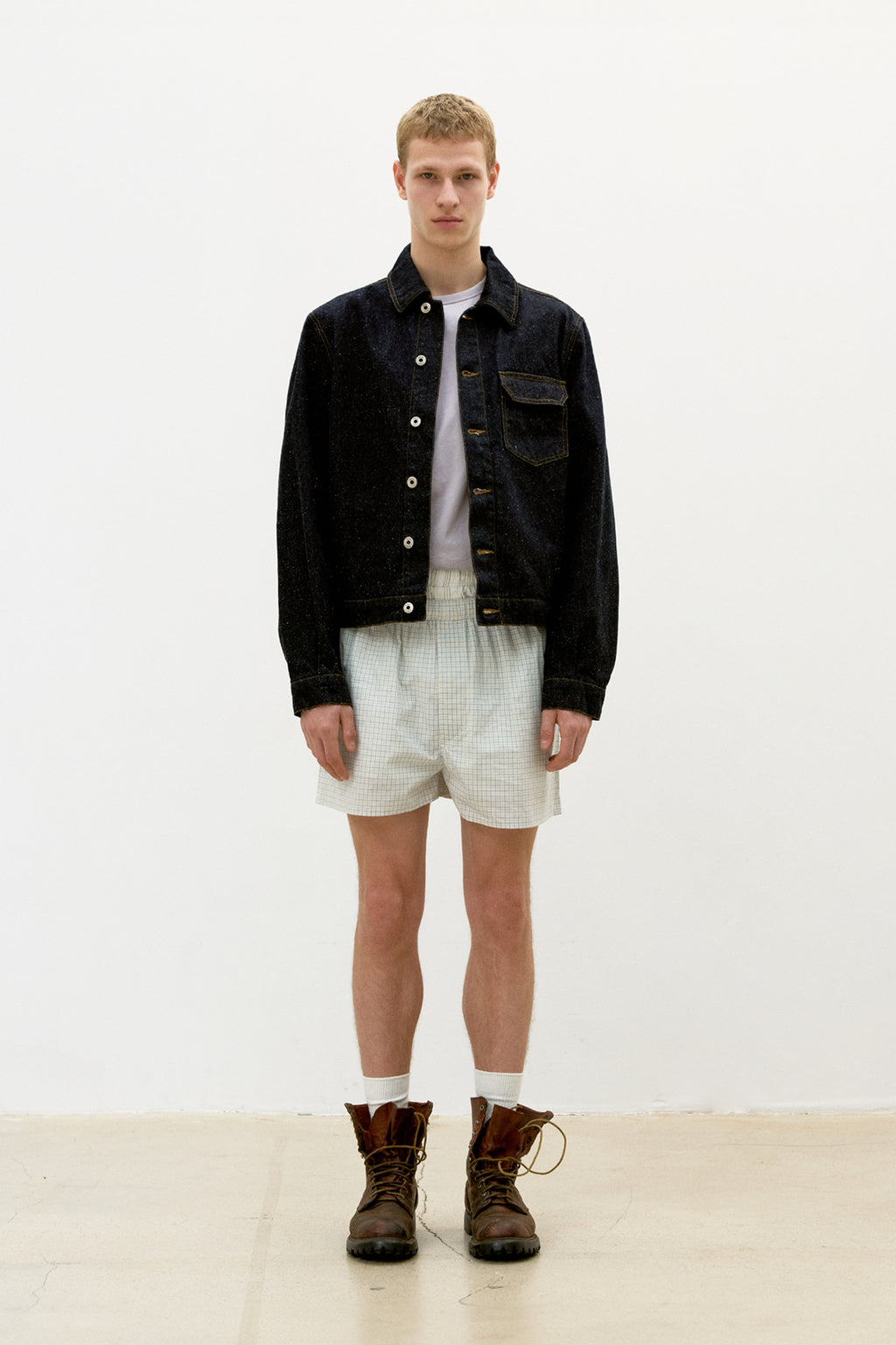 Coor - Neff Cotton One Pocket Trucket Jacket (Indigo) product image 2 | TRAB K-Fashion Australia