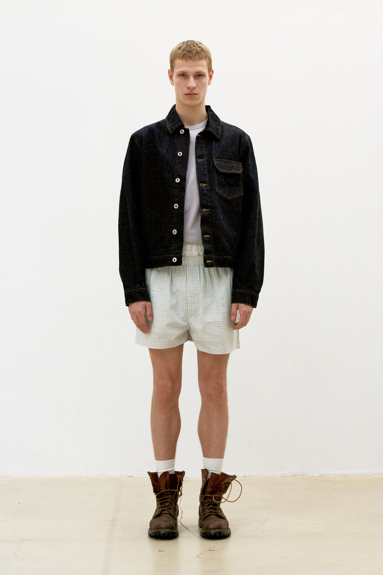 Coor - Neff Cotton One Pocket Trucket Jacket (Indigo) product image 2 | TRAB K-Fashion Australia
