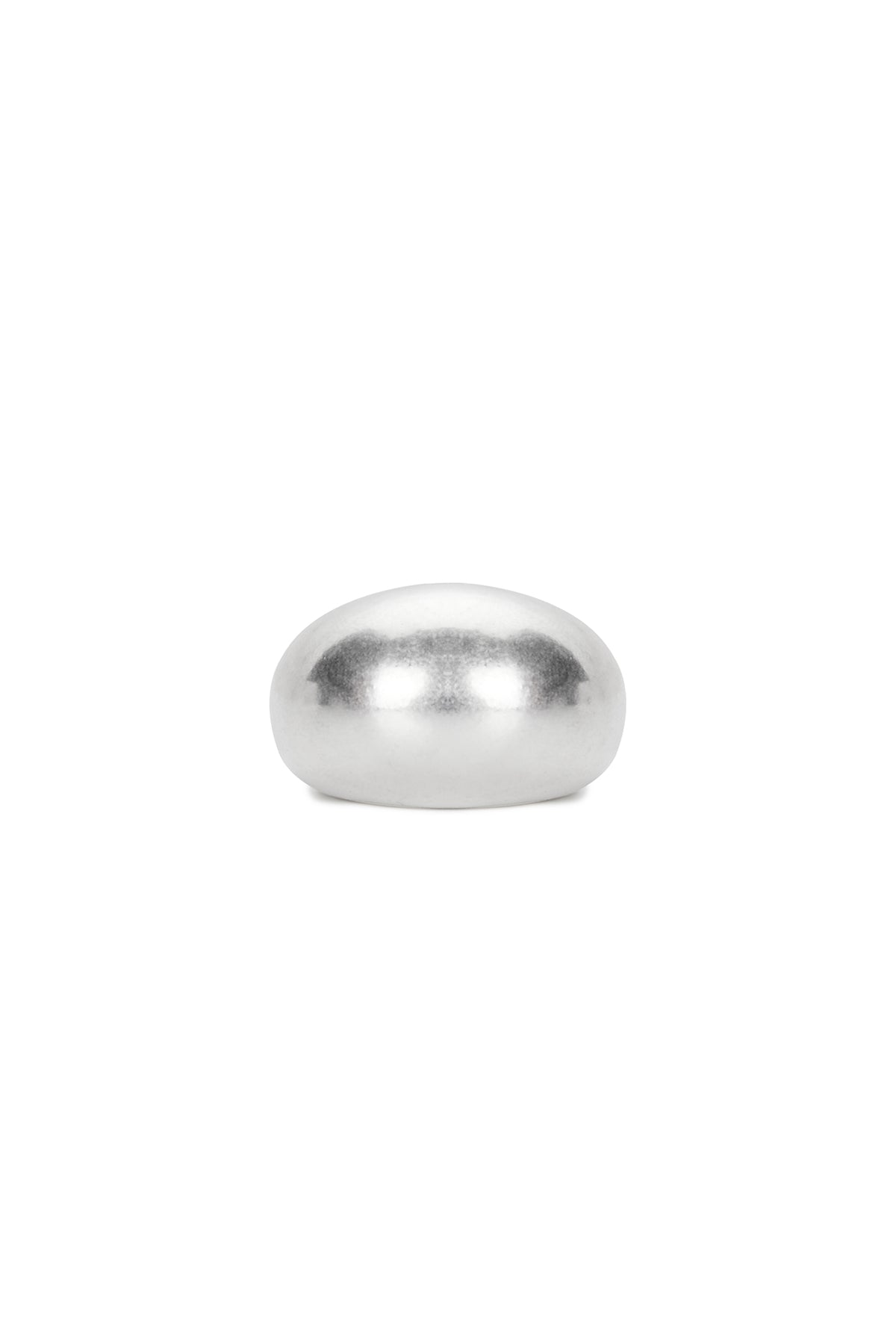 Matin Kim - Round Bold Ring (Silver) product image 3 | TRAB K-Fashion Australia