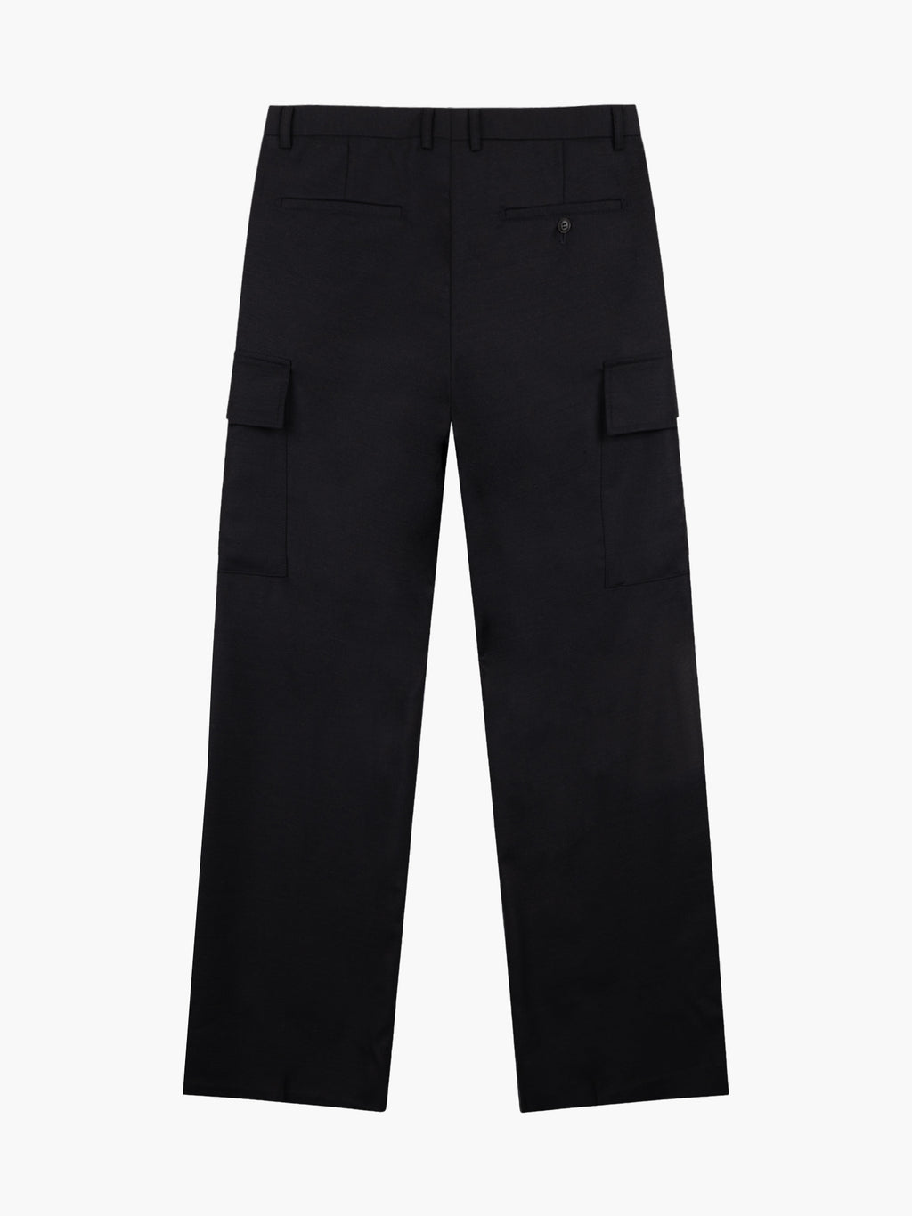 Jiyong Kim - Super Fine Wool Tailored Trousers (Black) product image 9 | TRAB K-Fashion Australia