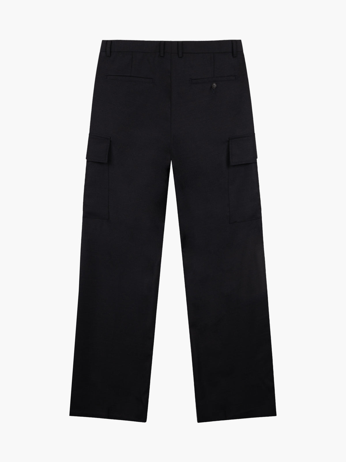 Jiyong Kim - Super Fine Wool Tailored Trousers (Black) product image 9 | TRAB K-Fashion Australia