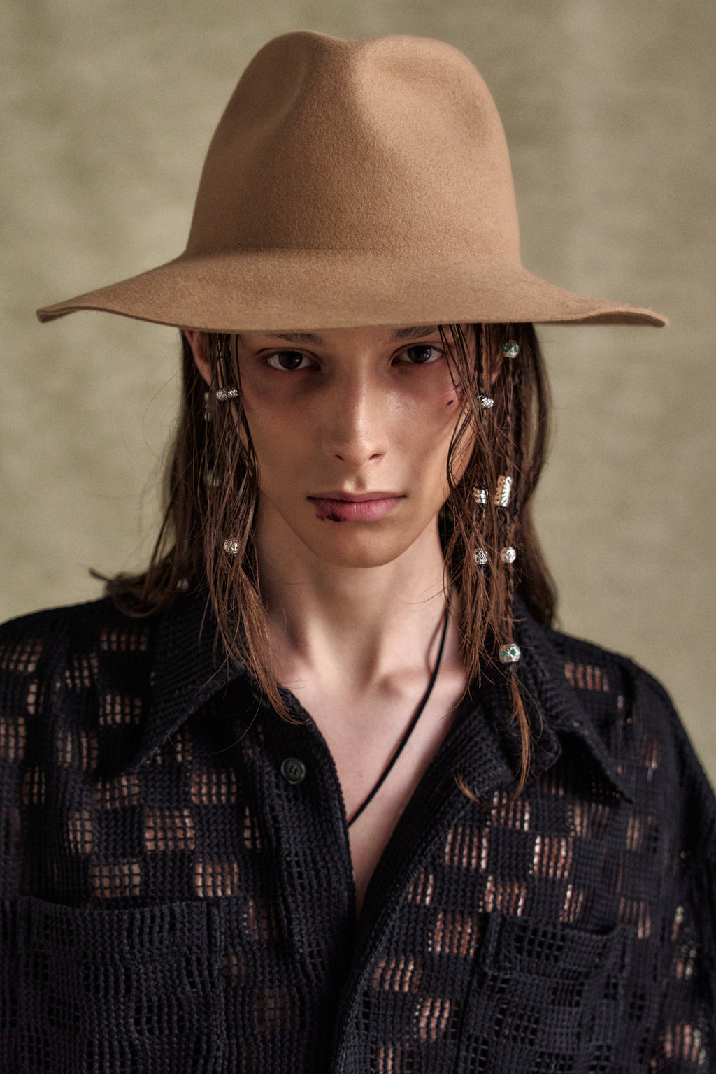 Andersson Bell - Letto Knitted Shirts (Black) product image 5 | TRAB K-Fashion Australia