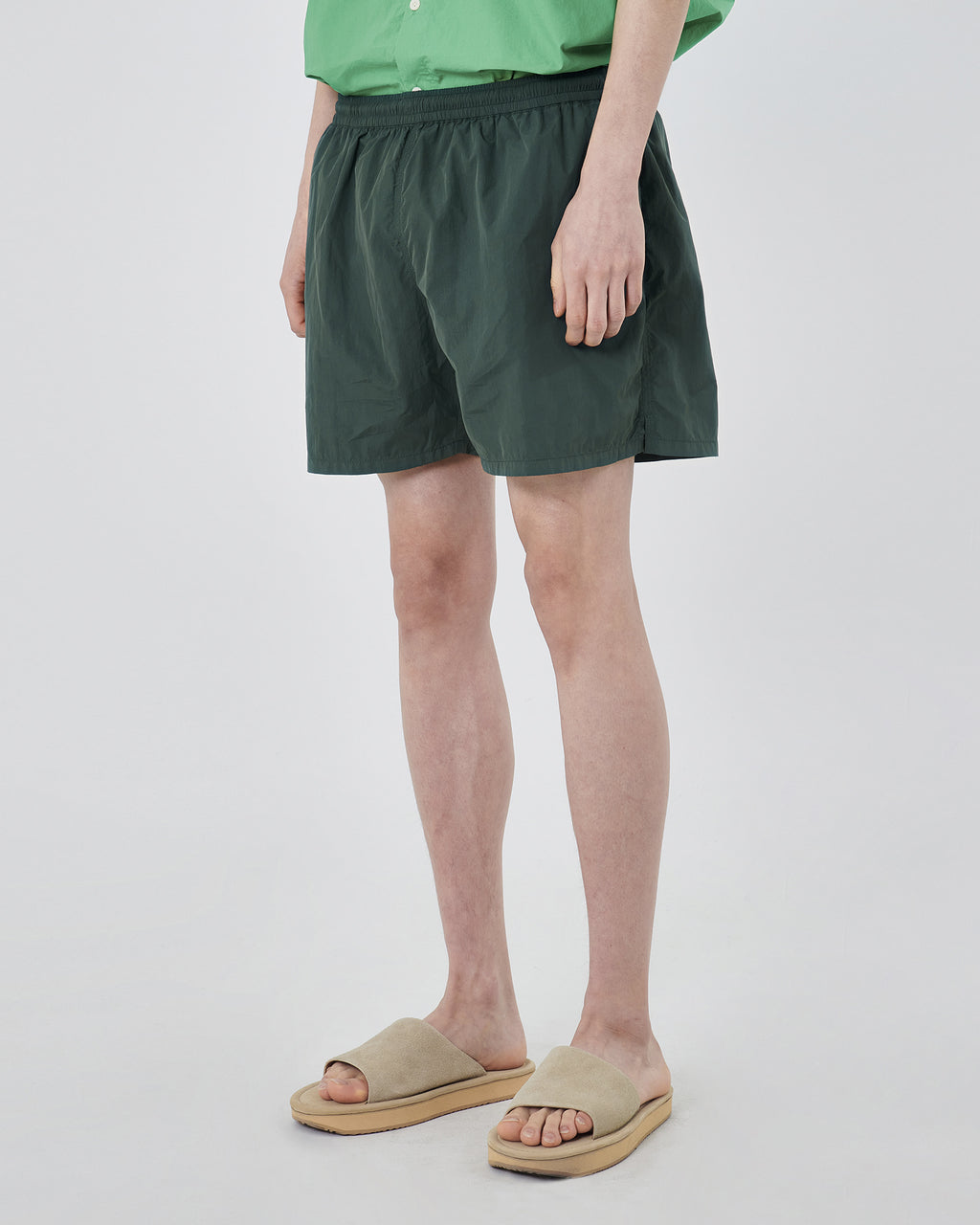 Brownyard - Nylon Shorts (Green) product image 3 | TRAB K-Fashion Australia