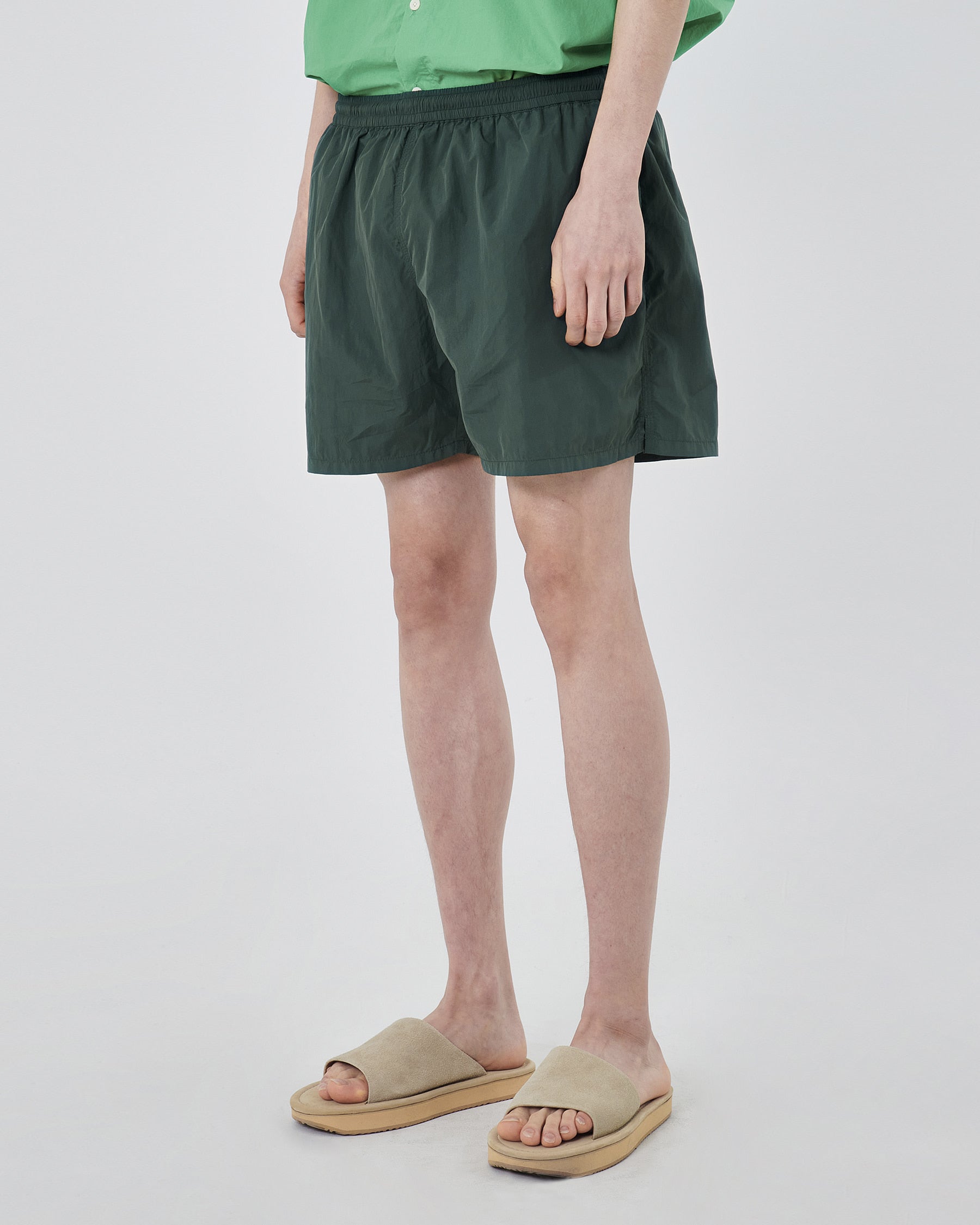 Brownyard - Nylon Shorts (Green) product image 3 | TRAB K-Fashion Australia