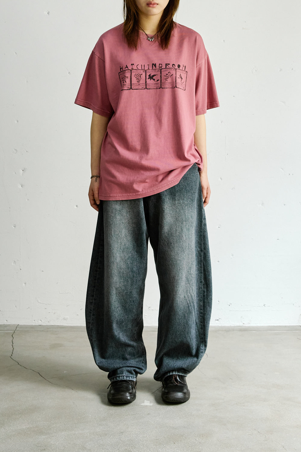 Hatchingroom - Dragon Cards Tee Vintage (Rose) product image 9 | TRAB K-Fashion Australia