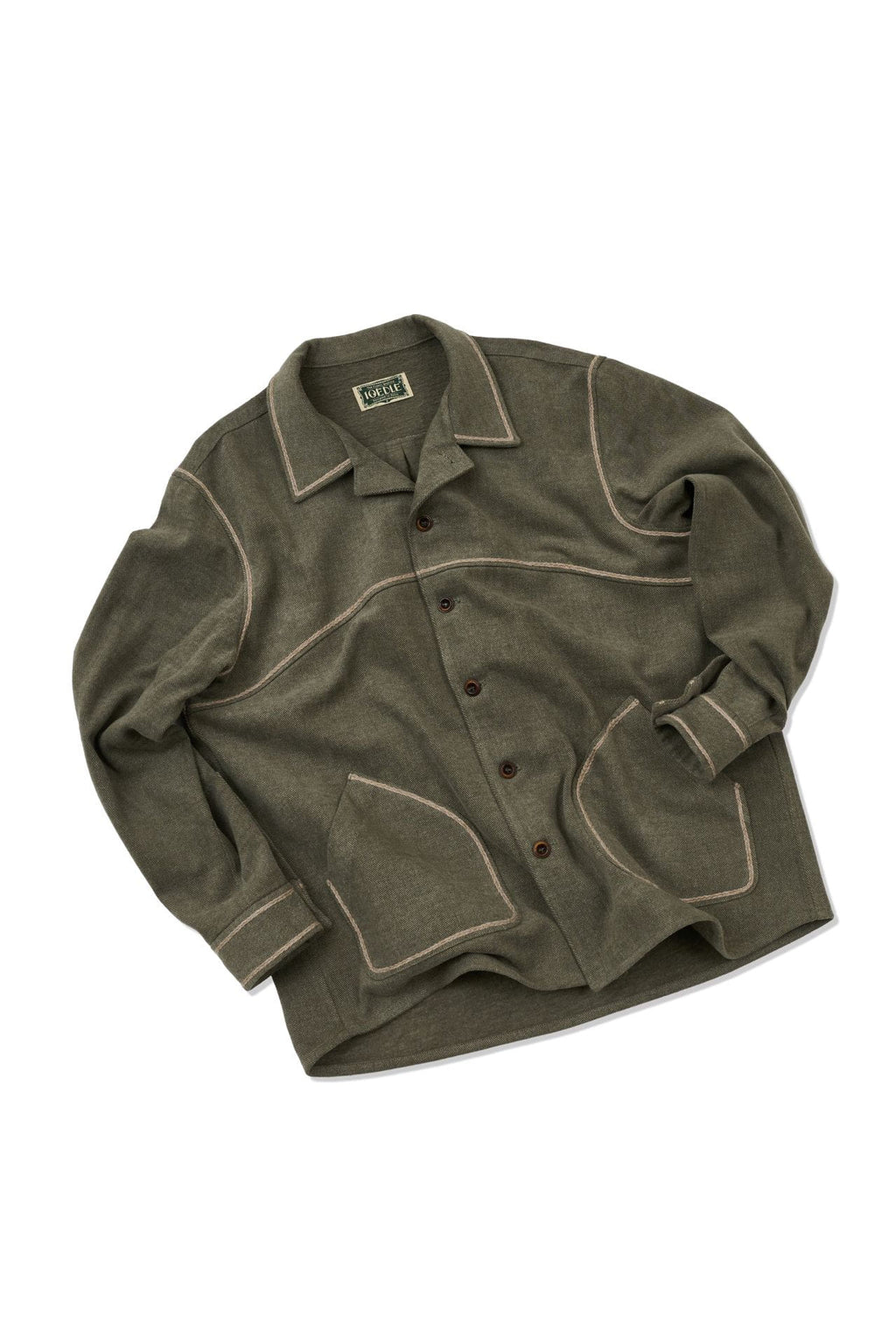 Ioedle - Rope Shirt (Green) product image 1 | TRAB K-Fashion Australia