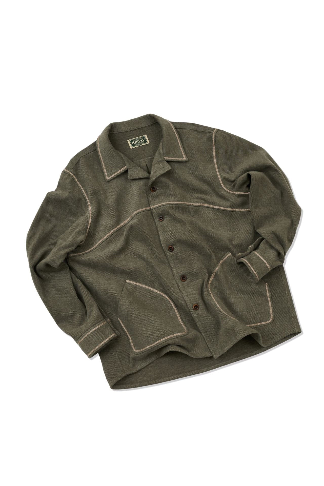 Ioedle - Rope Shirt (Green) product image 1 | TRAB K-Fashion Australia