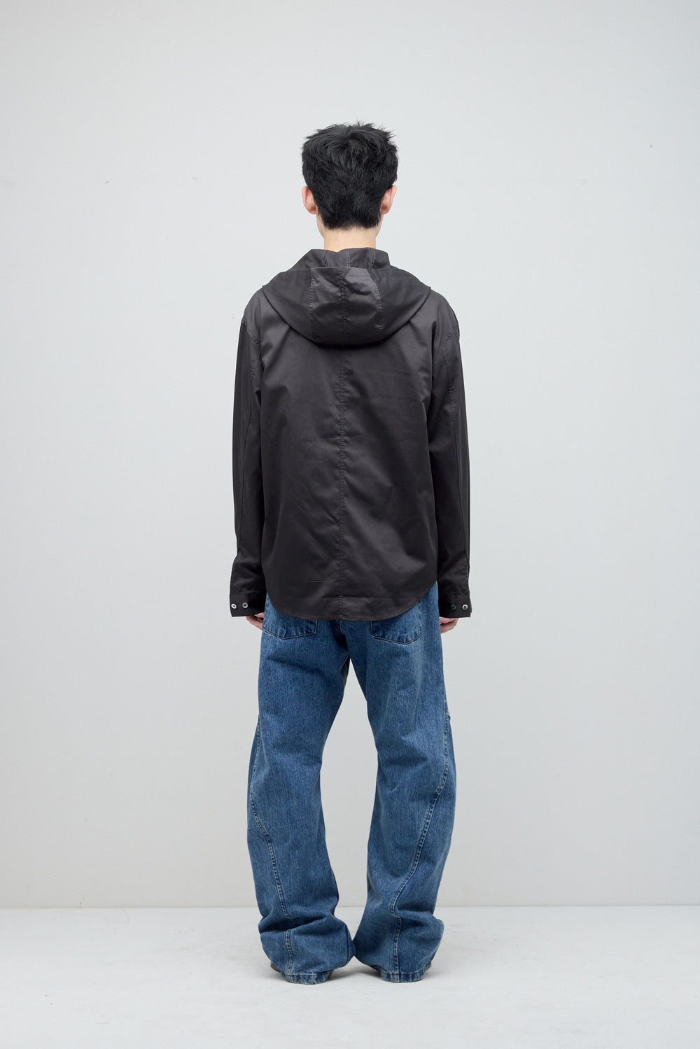 Hatchingroom - Hooded Shirt (Charcoal) product image 5 | TRAB K-Fashion Australia