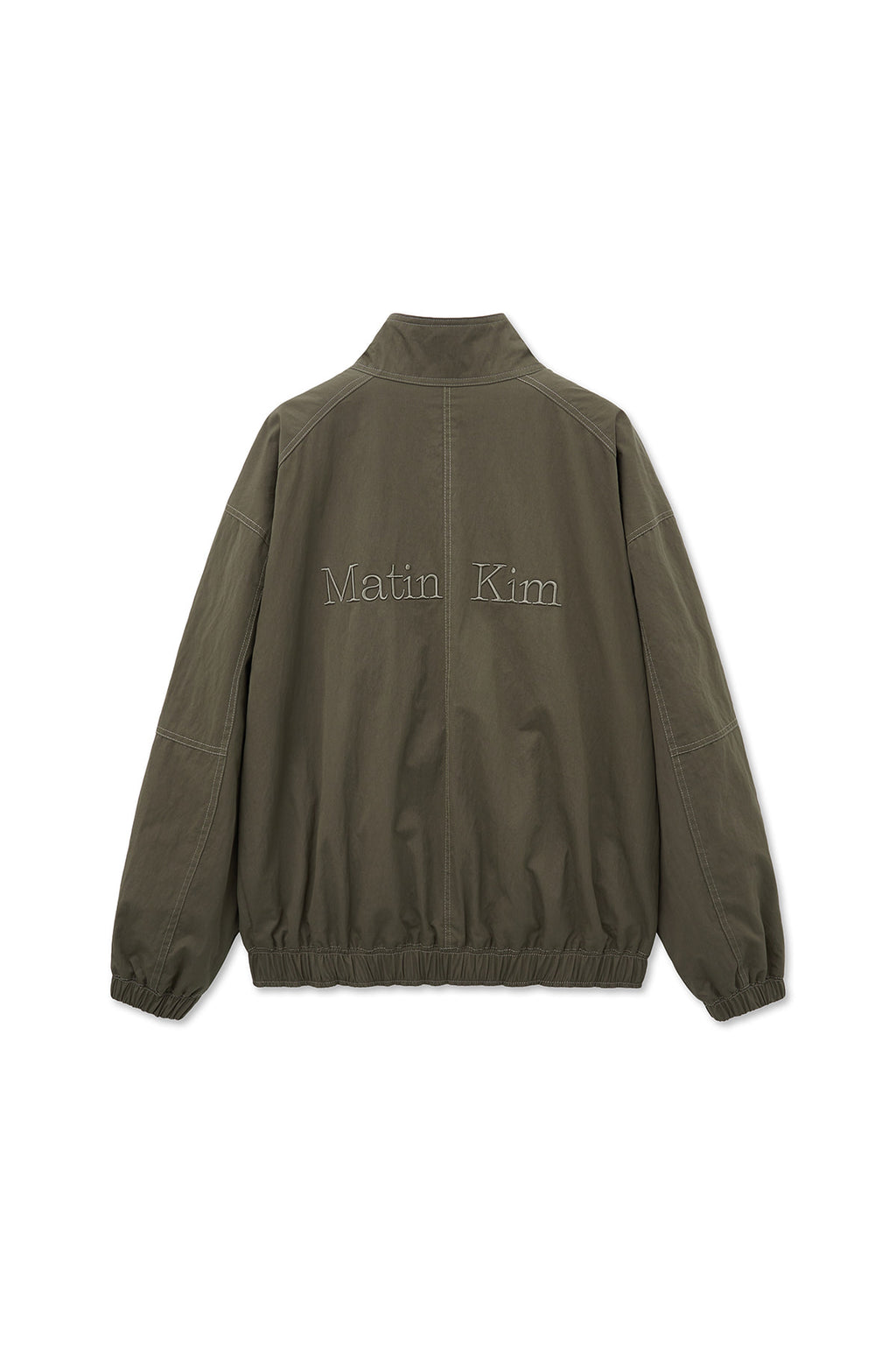 Matin Kim - Utility Bomber Jumper (Khaki Brown) product image 2 | TRAB K-Fashion Australia