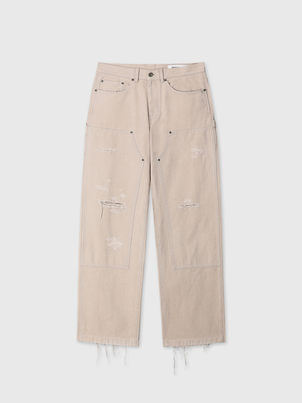 Tonywack - Grain Canvas Distressed Work Pants (Sand) product image 9 | TRAB K-Fashion Australia
