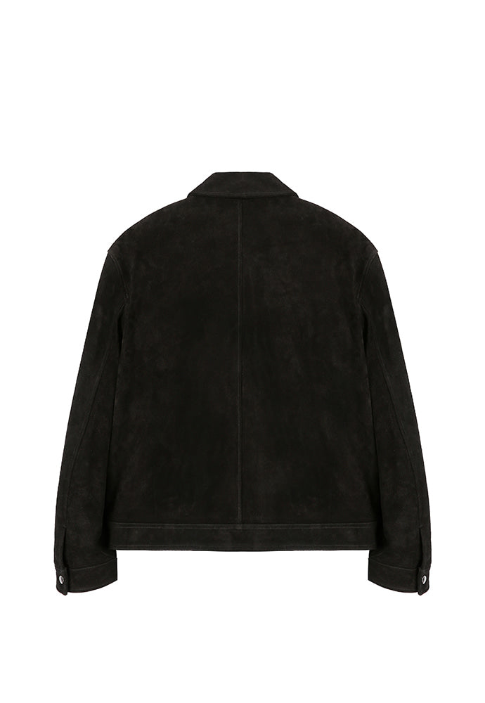 Art if acts - Washed Suede Detroit Work Jacket (Black) product image 8 | TRAB K-Fashion Australia