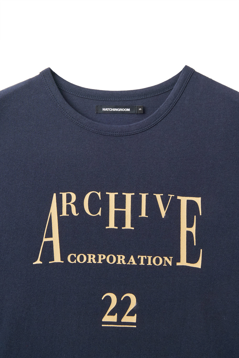 Hatchingroom - Archive Corporation Tee (Navy) product image 3 | TRAB K-Fashion Australia