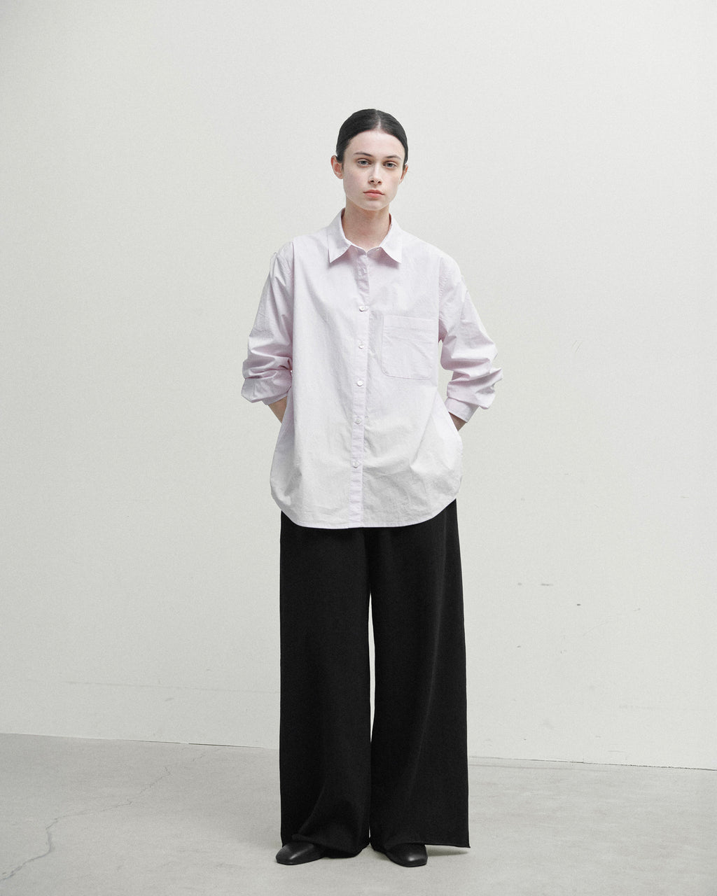 Brownyard - Cut Off Easy Pants (Black) product image 1 | TRAB K-Fashion Australia