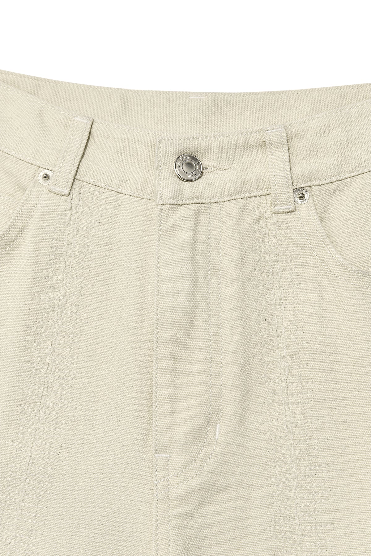 Matin Kim - Stitch Point Washed Cotton Pants (Cream) product image 3 | TRAB K-Fashion Australia